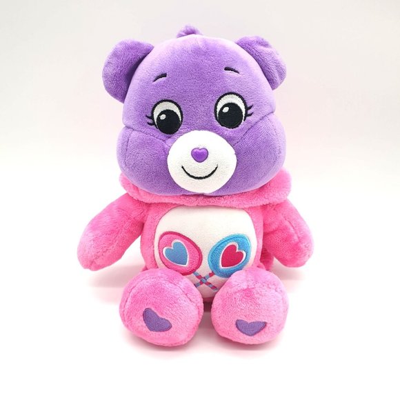 Care Bears Other - Share Bear Care Bear Plush Toy Unicorn Costume Purple Pink Hoodie Clean Gift